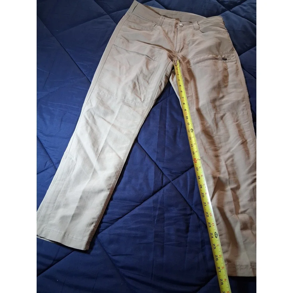 The North Face Mens Tan Hiking Pants Size 32 Short Khaki Outdoor‎ Trekking